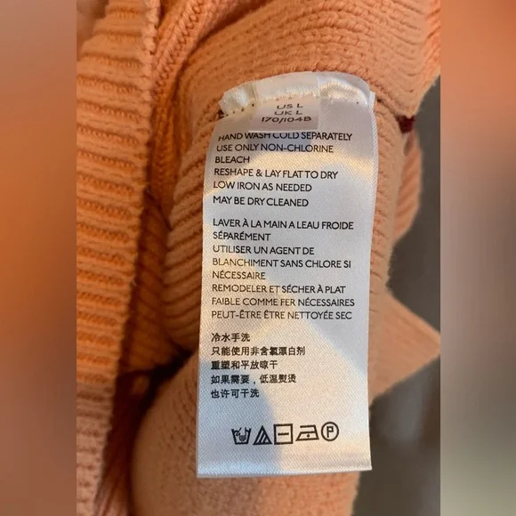 Free People oversized colorblock sweater. Size L. Can fit up to XXL. - Picture 6 of 6